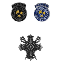 1pc Station Enamel Badge - Thriller Game/Movie Theme Brooch/Lapel Pin, Exquisite Accessory Gift For Fans And Friends Gifts For Mother, Father, Graduation, And Teacher - Multicolor - View 3