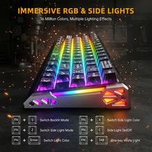 ATTACK SHARK R68HE 60% 8K RT 磁吸轴游戏键盘 碳纤维 RGB - 查看 6