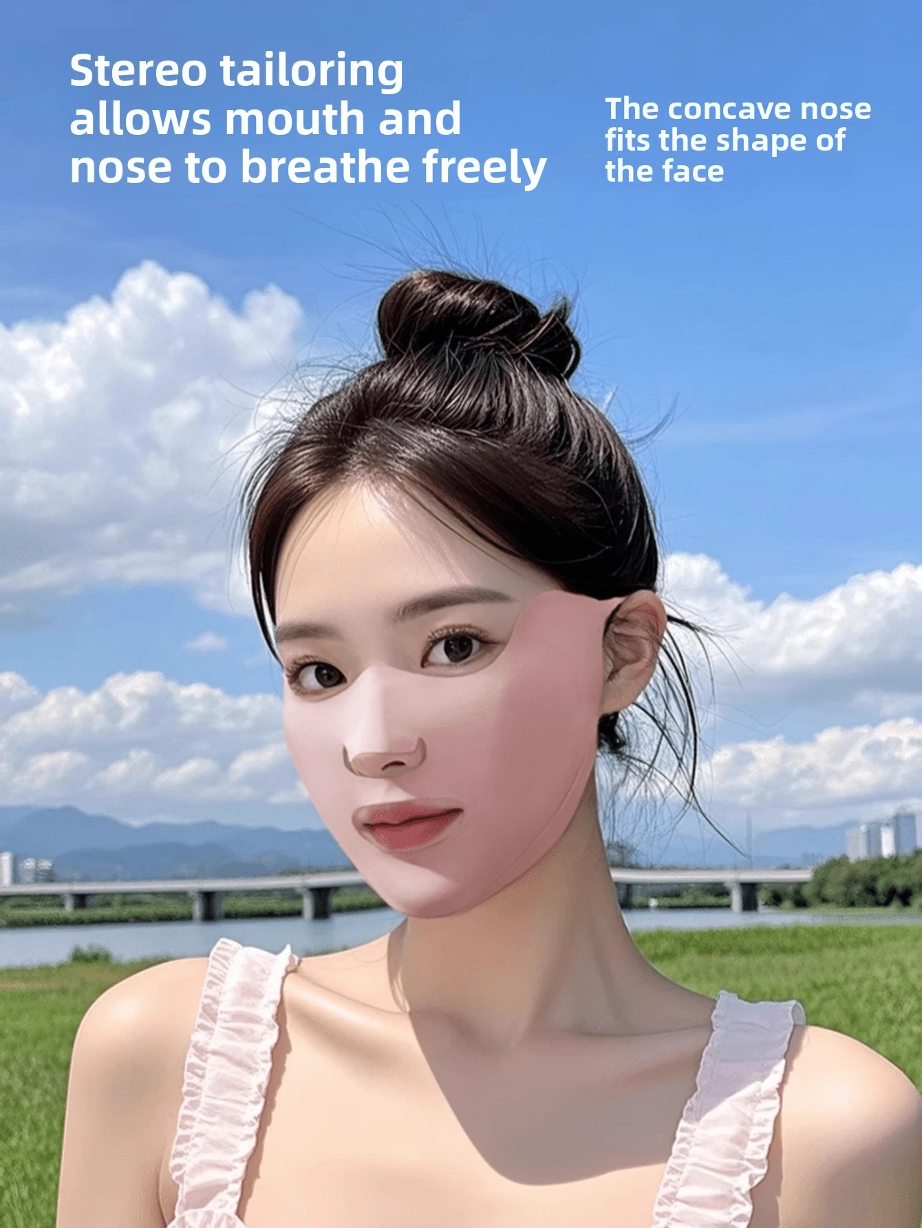 一副男女通用的同款遮阳面罩,骑行面罩,采用涤纶材质,可完全遮盖面部。这款面罩专为夏季骑行、跑步、钓鱼等活动设计,是外出必备单品,适合旅行、露营、徒步和海滩活动。 - 彩色 - 查看 1