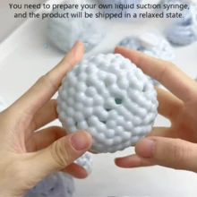 1 món đồ chơi Mochi Squishy mới năm 2026, bóng bóp thủ công, đồ chơi giảm căng thẳng tự làm (cần kim bơm hơi), quà tặng sinh nhật/lý tưởng/bất ngờ/ngày lễ/cặp đôi/Giáng sinh, phụ kiện game thủ - Nhiều màu - Xem 14