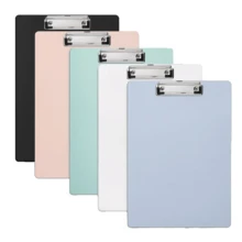 1pc Vertical File Folder, Writing Board, Drawing Board Clip, A5/A4 File Folder, Rigid Board Clip, Test Paper Clip, Single Clip, Strong Clip Force, Comfortable Feel, Durable, Vertical Drawing Board Clip, Restaurant Menu Clip, Writing Clip, File Folder, Contract Clip, Office Meeting Clip, Foam Secretary Clip, Back To School Student Gift - Black - View 7