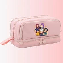 32件套多层铅笔盒，学生文具收纳袋 - 彩色 - 查看 21
