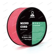 Micro Cord 1.18mm Paracord 50M Spool Strong Versatile Rope For DIY, Bracelets, Lanyards, Jewelry Beading, Outdoor - Multicolor - View 18