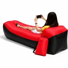 Vmingo Air Lounger Portable Inflatable Sofa (Pump Not Included) - Red - View 1