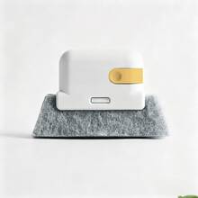 1pc Window Cleaning Brush With Groove Cleaning Sponge, For Windows, Glass, Grooves, Corners And Tracks, Labor Day Gift - Style 1 - View 9