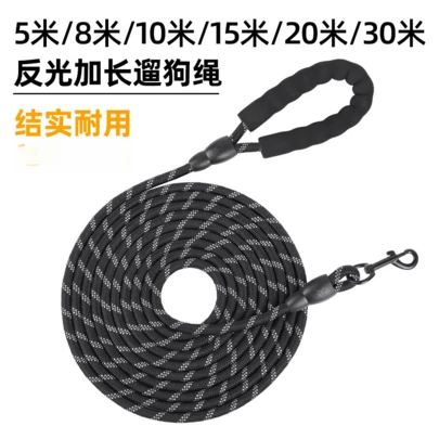 超长宠物牵引绳，适用于狗狗，户外训练散步牵引绳