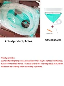 1 Set Air Conditioner Cleaning Kit, Wall-Mounted AC Cleaning Bag With Drain Hole, No Electricity Needed Dust-Proof Waterproof Maintenance Tool Set - Multicolor - View 7