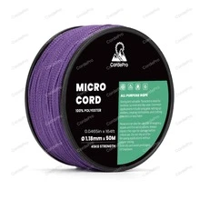 Micro Cord 1.18mm Paracord 50M Spool Strong Versatile Rope For DIY, Bracelets, Lanyards, Jewelry Beading, Outdoor - Multicolor - View 39