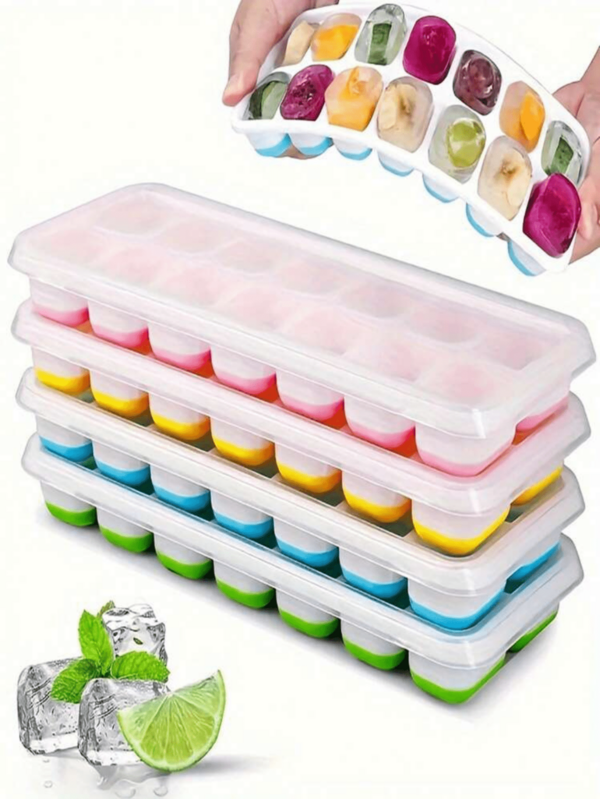 1/3/6 piezas, 15cm*3.5cm Moldes para paletas de helado, Moldes de silicona reutilizables para paletas de helado, Moldes para polos, Fabricante de paletas de helado congeladas con tapa para paletas, yogur y gelatina, Utensilios de cocina, Accesorios de cocina