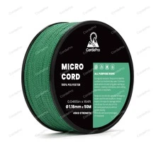 Micro Cord 1.18mm Paracord 50M Spool Strong Versatile Rope For DIY, Bracelets, Lanyards, Jewelry Beading, Outdoor - Multicolor - View 27