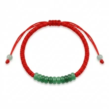 Gelang Kepang Buatan Tangan dari Batu Alam, Desain yang Dapat Diatur, Jimat Kekayaan & Keberuntungan, Gelang Persahabatan, Cocok untuk Pemakaian Sehari-hari, Hadiah Sempurna untuk Keluarga dan Teman, Hari Ibu, Hari Ayah, Wisuda - 1 buah - View 3