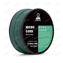 Micro Cord 1.18mm Paracord 50M Spool Strong Versatile Rope For DIY, Bracelets, Lanyards, Jewelry Beading, Outdoor - Multicolor - View 37