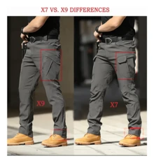 IX7 Waterproof And Windproof Military Tactical Trousers - 軍綠色 - 查看 5