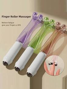 Multifunctional Joint Massage Roller, Perfect Gift For Family And Friends On Holidays Or Birthdays - Hand, Palm, Finger Massager, Acupressure Tool, Hand Massage Device, Hand Massage, Gift Idea, Strong Pressure Stimulation, Sturdy Finger Sleeve, - Multicolor - View 3
