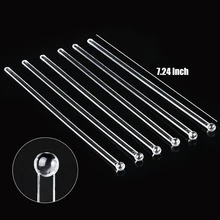 100 que khuấy bằng acrylic trong suốt, màu vàng sáng bóng - dài 7,24 inch, thích hợp cho đám cưới, Giáng sinh, sinh nhật, sự kiện ngoài trời, quán bar, tiệc độc thân, cửa hàng đồ uống, tiệm bánh, tiệc tốt nghiệp. - Nhiều màu - Xem 4