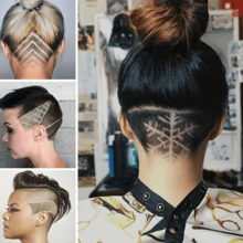 雕刻笔、魔法雕刻笔、美发造型笔、发蜡雕刻笔、纹身笔，配件齐全 - 彩色 - 查看 2