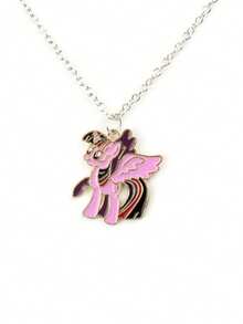 MY LITTLE PONY 1 Mặt dây chuyền hợp kim hình hoạt hình, trang sức phong cách anime dễ thương. Món quà hoàn hảo cho sinh nhật, Giáng sinh, Ngày Valentine và mùa tựu trường. Lý tưởng cho giới trẻ và bạn bè, tuyệt vời để trang trí nhà cửa, dự tiệc và các dịp lễ kỷ niệm. - Nhiều màu - Xem 9