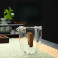 1个复古耐热玻璃分享杯，高品质咖啡/茶分隔杯，家用杯，冷饮混合杯，耐热，适合饮用茶、冷饮、咖啡等多种场景 - 彩色 - 查看 2