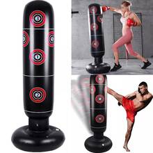 Inflatable Punch Box Sport Heavy Duty Free Standing Adults Kids Kick Boxing MMA - 預設 - 查看 5