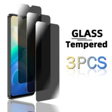 Android Phone Screen Protector 3pcs Tempered Glass Screen Protector For Series, Anti-Peeping, Anti-Shatter, Anti-Oil, Anti-Scratch, HD Display, Smooth Touch, Ultra-Thin Design, 35° Privacy Protection, Precise Fit, Easy Installation, Bubble-Free, Smartphone Accessories Mother's Day Gift - Black - View 61