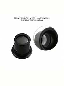10X/15X Lupa con máscara para los ojos, adecuada para reparación de joyas y relojes, diseño ergonómico con diadema ajustable, lupa de mano para inspección de precisión y elaboración de joyas, superficie metálica de moda, estructura duradera, lupa para reparación de relojes, lupa para elaboración de joyas, lupa de alta magnificación - Multicolor - Ver 5