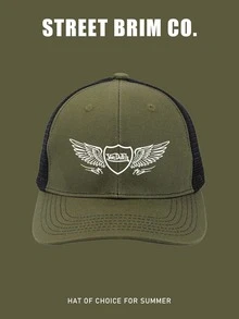 1pc Unisex Von-Dutchs Vintage Print Gorras Para Hombre Original Baseball Cap Trucker Hat Mesh Embroidery Peaked Hat For Men, Sun Hat, Curved Brim, Dad Cap. Suitable For Daily Use And Outdoor Activities. Outdoor Adjustable Sun Cap. Spring-Summer Travel, Tourism, Beach Vacation Hat.Best Gifts For Dad And Mom And 4th July. - Trucker hat 1 - 查看 4