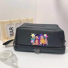 32件套多层铅笔盒，学生文具收纳袋 - 彩色 - 查看 12