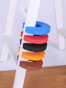 5pcs Random Color Child Safety Door Stopper, Baby Finger Pinch Guard, Door Jammer, Toddler Anti-Pinch Hand Protection - Multicolor - View 2
