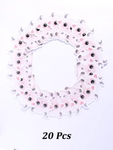 50/20 pezzi Biglietti di auguri e scatole di caramelle per Eid Al-Adha, biglietti di auguri per Eid Al-Adha a forma di pecora carina, buste per Eid, biglietti di auguri per Eid, decorazioni da tavolo per Eid Al-Adha, regali per Eid Al-Adha, distribuzione per Eid Al-Adha - Visualizzare 10