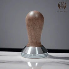 1pc Italian Coffee Tamper, Coffee Tamper, Comfortable Wooden Handle, Smooth Stainless Steel Base, Diameter: 51/53/58mm - Multicolor - View 16
