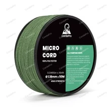 Micro Cord 1.18mm Paracord 50M Spool Strong Versatile Rope For DIY, Bracelets, Lanyards, Jewelry Beading, Outdoor - Multicolor - View 25