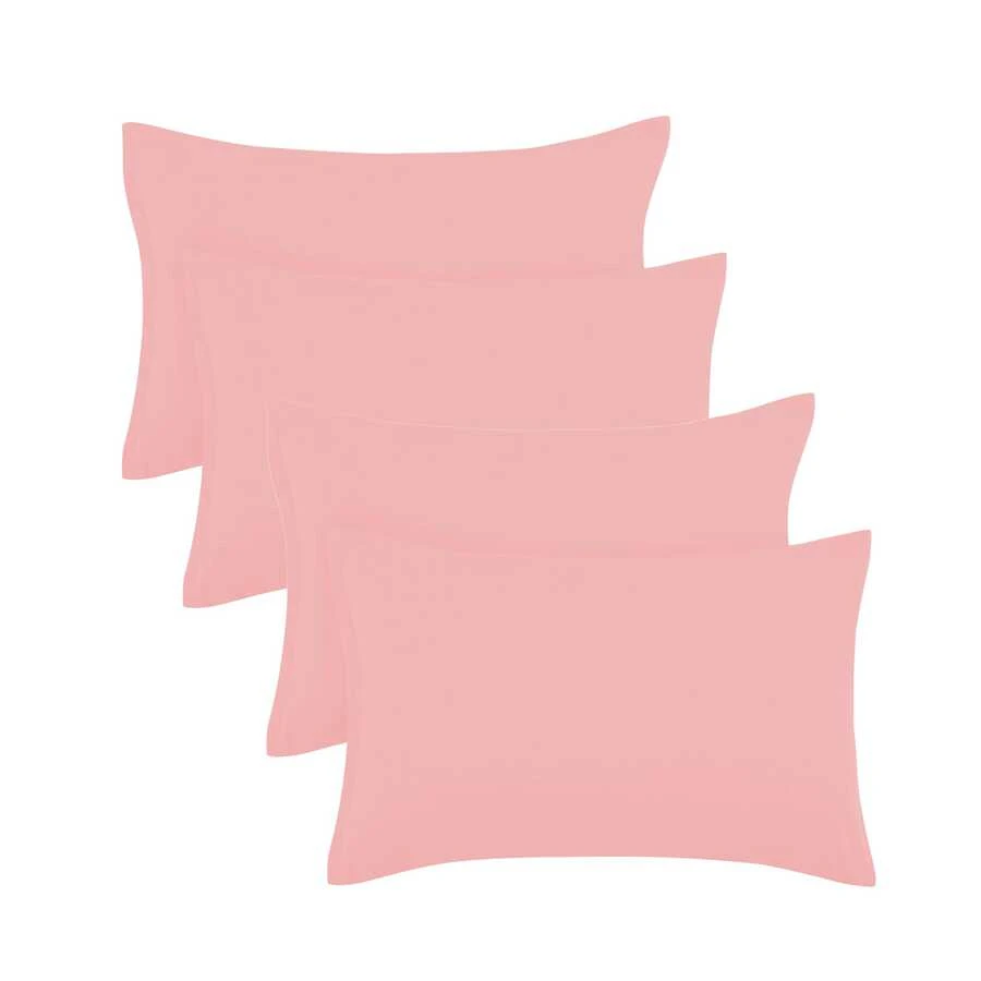 4 Fundas Para Almohada Standar tacto Algodón Varios Colores de microfibra - Lila Púrpura - Ver 1