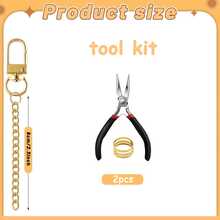 240pcs Lip Gloss Keychain Making Kit, Includes Gold Keychain Clips, Extension Chains, Open Rings, For Keychain Crafts, Wallet Making, DIY Wallet Crafts - Set - View 7