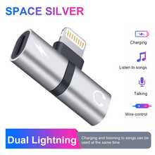 Adaptor Pengisian Daya & Audio Lightning 2-in-1, Pembagi Multifungsi untuk Apple 11/11Pro/12/12Pro/13/X/XS/XS MAX/XR/7/8/8Plus, Aksesori Digital Portabel & Praktis - MultiWarna - View 12