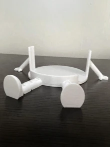 创意人形厕纸架 - 趣味坐姿设计,ABS塑料材质,可用于收纳卫生纸/新奇家居装饰/桌面收纳,适合家庭/成人/青少年使用,适用于浴室/卧室/客厅,也适合万圣节/感恩节/圣诞节等节日,是送给朋友/家人/女主人的礼物,简约ins风(厕纸架/浴室收纳架/趣味家居装饰/恶搞礼物/独特礼物/浴室配件/桌面收纳架) - 彩色 - 查看 10