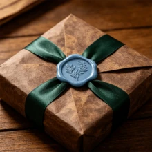 20 PCS Eucalyptus Pattern Self-Adhesive Wax Seal Stickers For Gifts Wedding Invitation Envelope Sealing-Blue - Eucalyptus (blue) - View 6