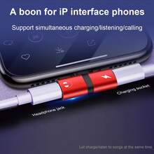 Adaptor Pengisian Daya & Audio Lightning 2-in-1, Pembagi Multifungsi untuk Apple 11/11Pro/12/12Pro/13/X/XS/XS MAX/XR/7/8/8Plus, Aksesori Digital Portabel & Praktis - MultiWarna - View 8