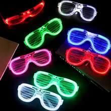 22 PCS LED Light Up Glasses Bulk 5 Colors Glow Glasses Glow In The Dark Party Supplies Neon Party Favors  For Adult Glow Sticks Light Up Glasses Fit Holiday Birthday,Wedding,Valentine's Day And Halloween Party Supplies Cosplay - Xem 13