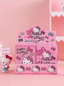 SANRIO Sổ tay bỏ túi A7 nhỏ gọn mới, sổ ghi nhớ vẽ tay dễ thương sáng tạo, sổ tay nhỏ bán sỉ, món quà tốt nhất cho sinh nhật, tiệc tùng và ngày lễ (Mẫu ngẫu nhiên) - Nhiều màu - Xem 3