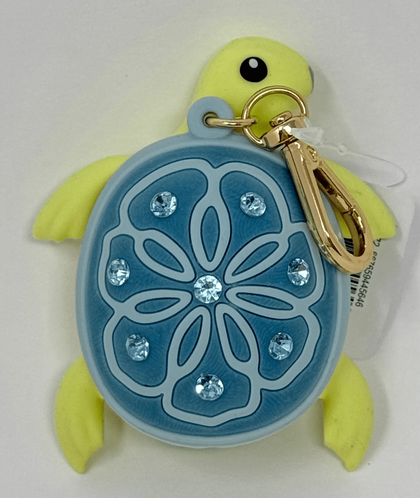 Keychain Holder Gel Holder Included At Random Bath B&BW Original Silicone And Glitter Figures Boot Flower Basket Cake Coquette Heart Seahorse Banana Suitcase Butterfly Christmas Cereal Milk Apple Villain Frosty Sausage - 青檸色 - 查看 1