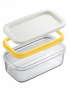 2-In-1 Butter Slicer And Storage Container With Lid - Keeps Butter Fresh - View 7