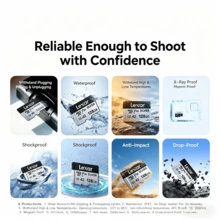 Lexar 128GB Micro SD 記憶卡 V30 U3 最高 200MB/S 高速記憶卡，適用 4K 錄影機、無人機、運動攝影機、行車記錄器、遊戲主機 - 查看 8