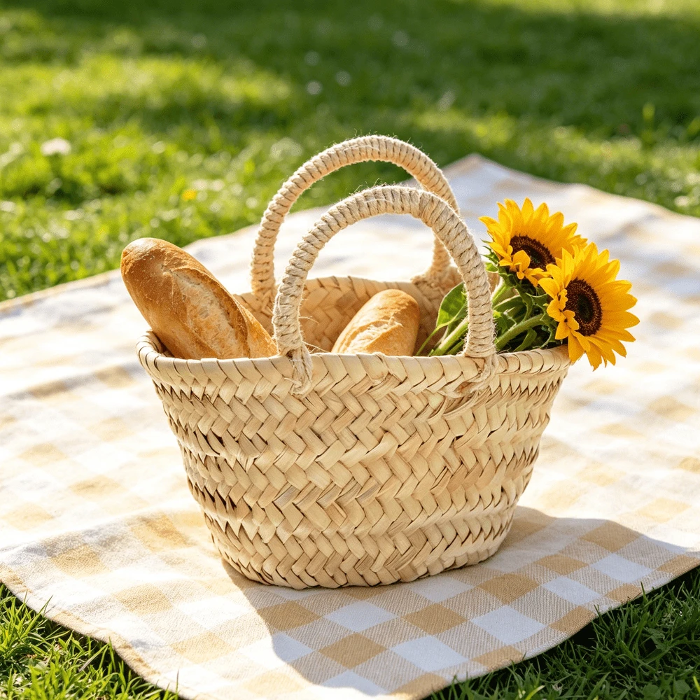 Picnic Baskets - Apricot - View 1