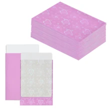 60pcs/Set 66x91mm Heart Design Premium Photo Protection Card Sleeves, Holographic Effect, Durable PP Material, Acid-Free Smooth Shuffling, Suitable For Collectible Cards, Idol Photos, MTG/PKM/PTCG Game Cards - Multicolor - View 9