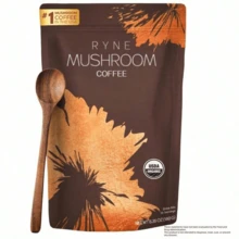 RYNE Organic Mushroom Coffee 3-Pack | USDA Organic | #1 Mushroom Coffee In The USA | 30 Servings Per Bag (6.35oz / 180g Each) | Dietary Supplement - 三包 - 查看 10