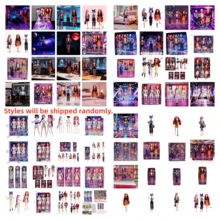 1个K-POP玩偶，Rumii Miraa和Zoey，可收藏的K-POP偶像可动人偶，可爱角色，粉丝趣味之选，K-POP周边礼品 - 彩色 - 查看 9