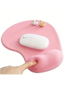 1pc Silicone Comfortable Thickened Anti-Slip Wrist Rest Mouse Pad With 3D Stereo Effect, Suitable For Office - Multicolor - View 15