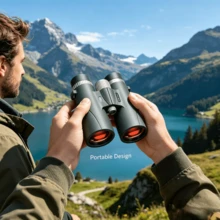 High Magnification High Definition Professional Binoculars, Suitable For Outdoor Exploration, Sports Games, Concerts, Day And Night Use, Portable - One Size - View 4