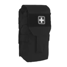 1 pc Kantong Now Pouch Micro Trauma, Tas Medis Taktis IFAK Kompatibel MOLLE, Kantong Pertolongan Pertama Cepat Deploy (Kosong), Tas Medis Darurat untuk Pelatihan Tempur, Nilon - MultiWarna - View 4