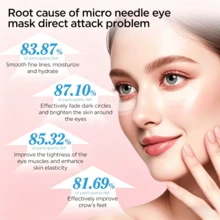 2 miếng mặt nạ Hyaluronic Acid, dùng cho mắt và mặt, dưỡng ẩm sâu và làm săn chắc da. - Nhiều màu - Xem 5